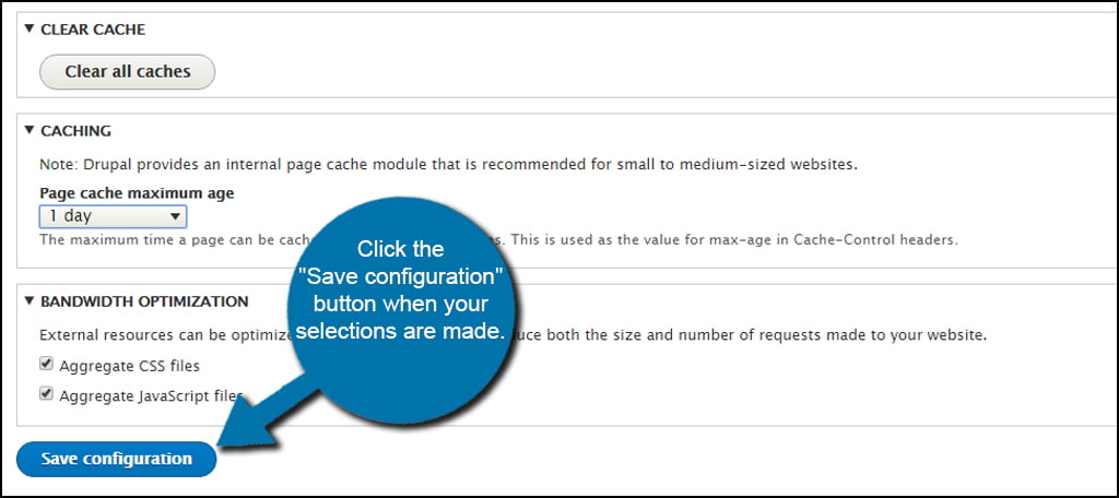 Drupal Cache Save