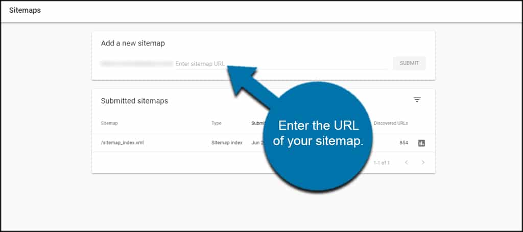 Enter Sitemap