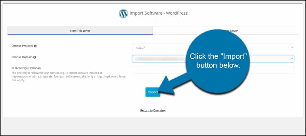 Import CMS