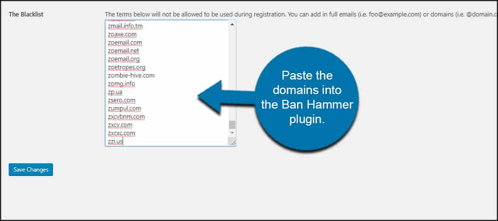 Paste Domains