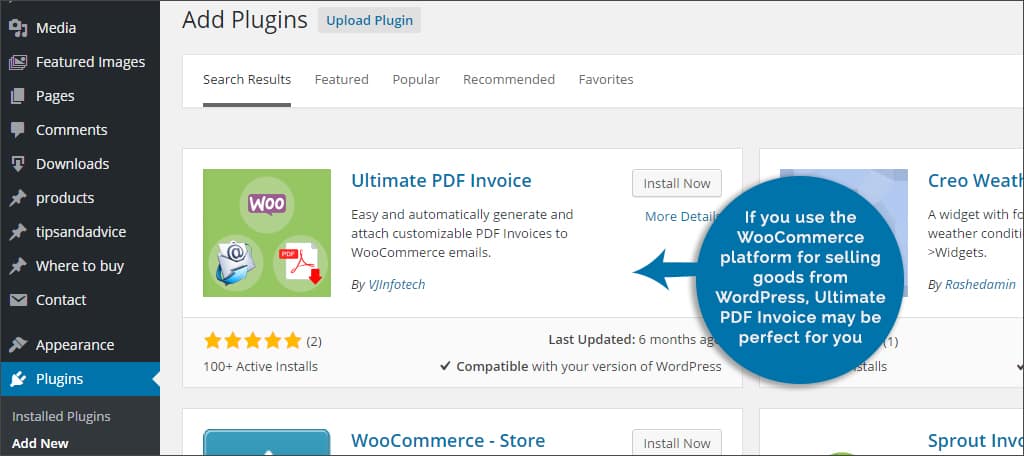 ultimate pdf invoices