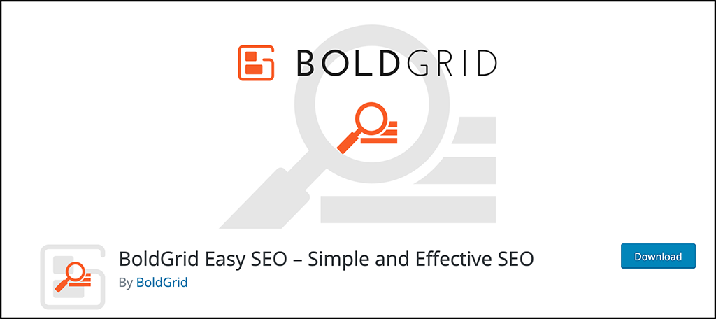 BoldGrid Easy SEO