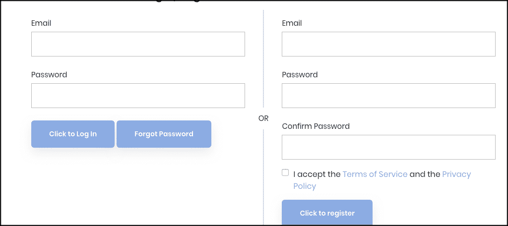 Create account for gdpr compliance in joomla