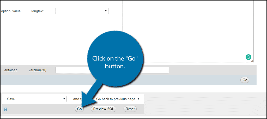 Go Button