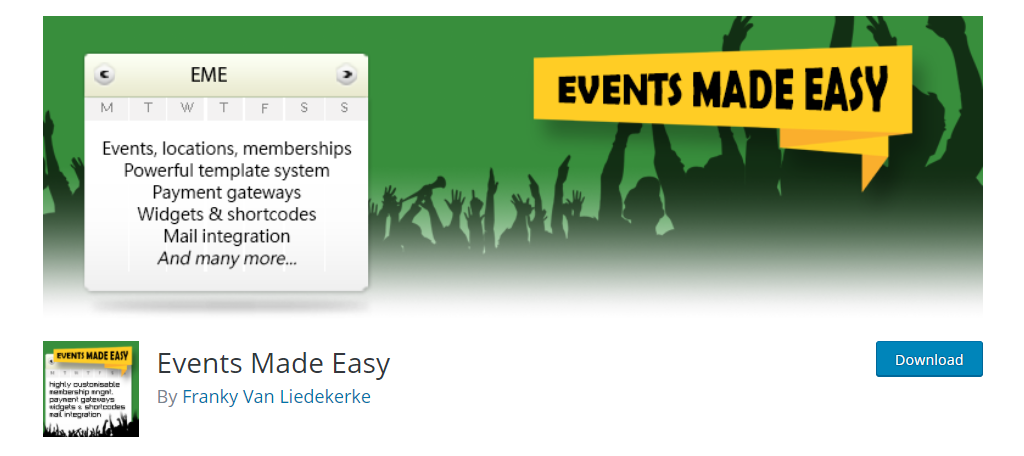 Events Made Easy