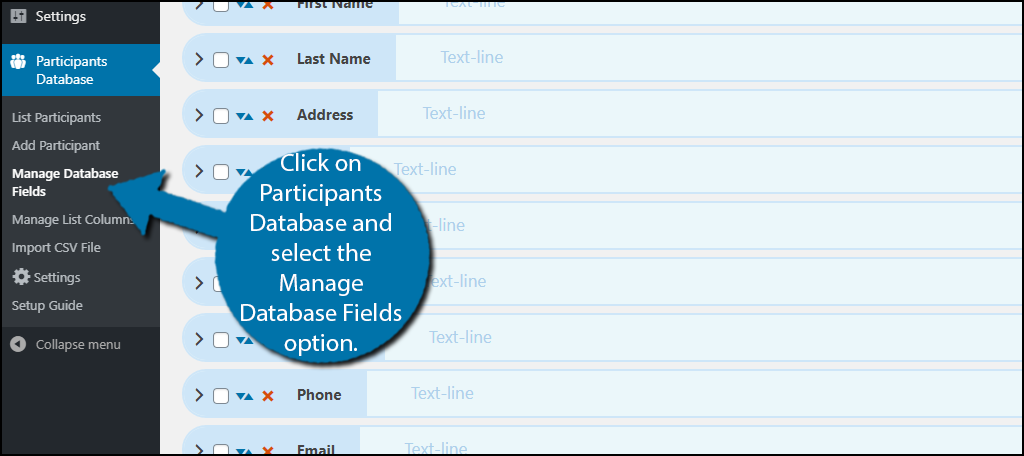 Manage Database