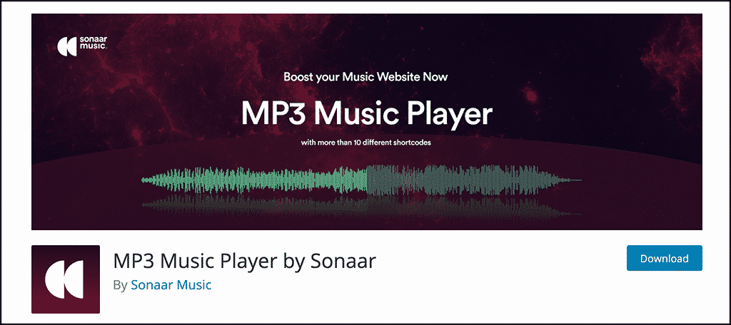 MP3 Music Player by Sonaar