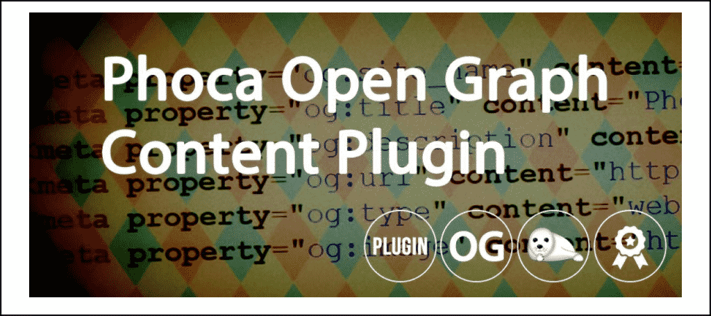 Phoca open graph extension