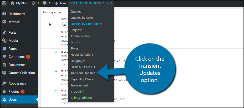 Transient Updates