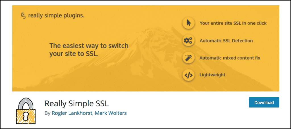 Really simple ssl plugin