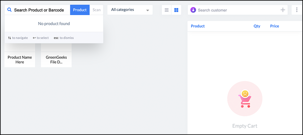 Search products