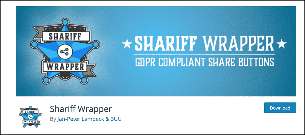 Shariff wrapper plugin