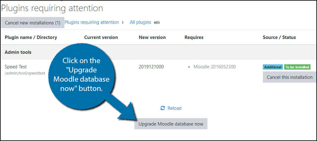 Update Database