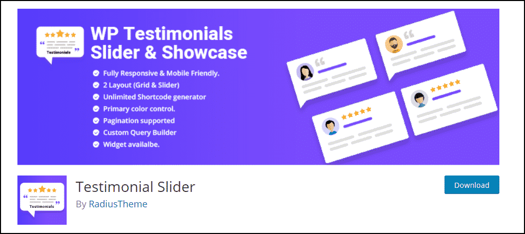 Testimonial Slider