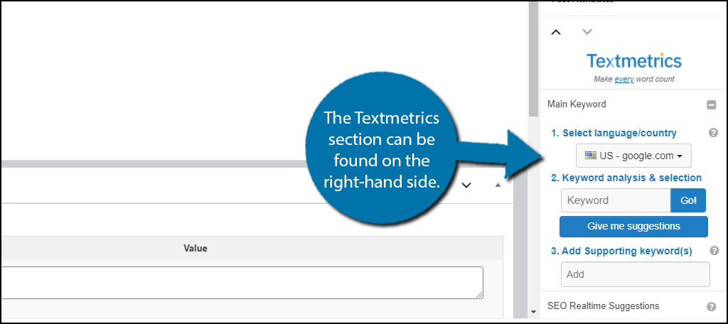 Textmetrics