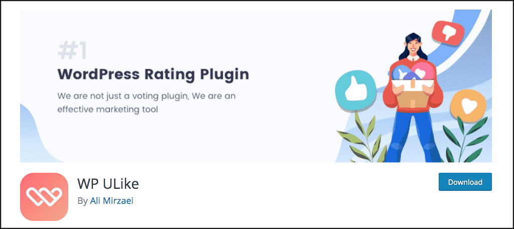 WP ULike plugin